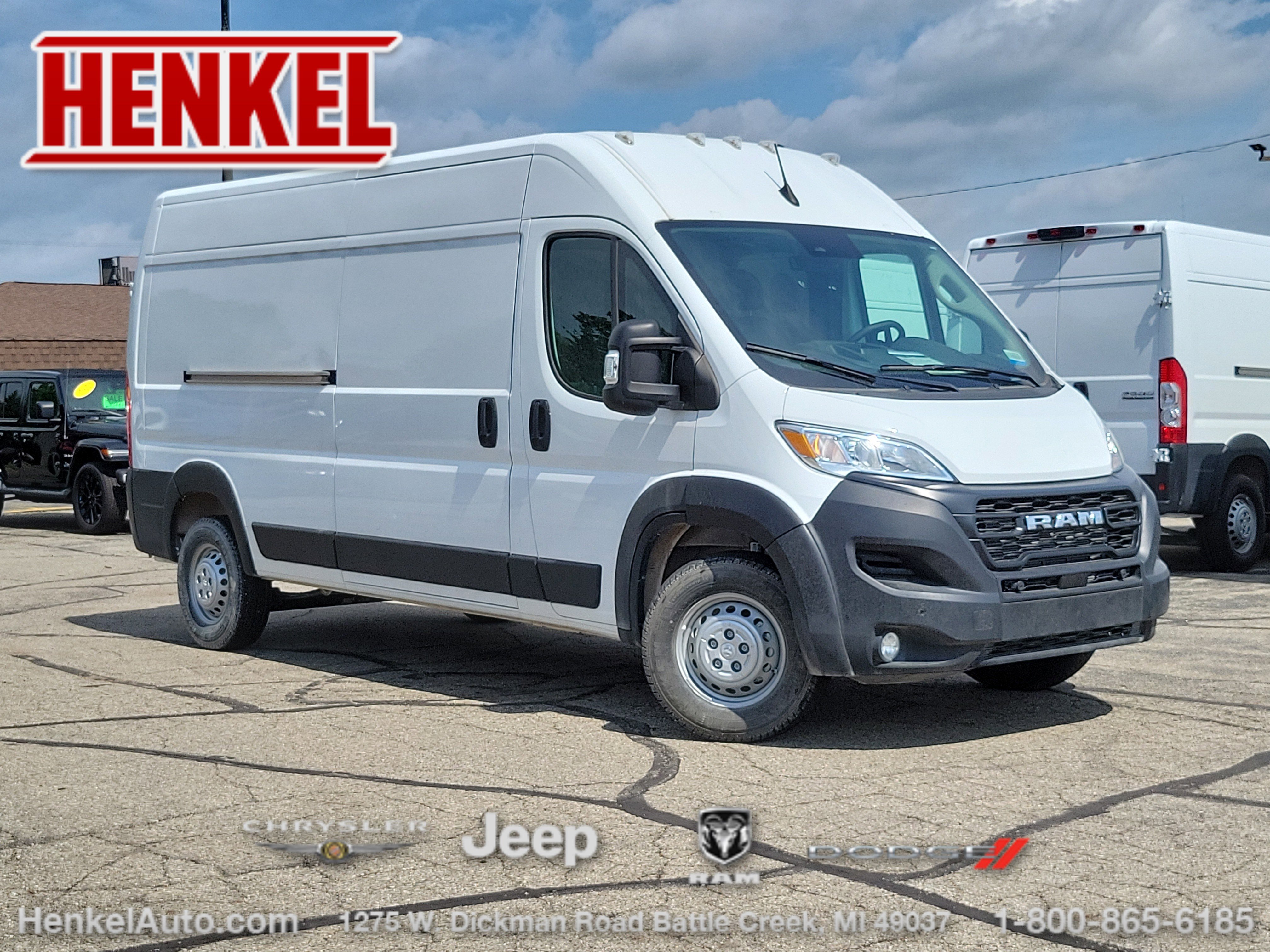 Used 2025 RAM ProMaster 3500 w/ Safety Group FWD image 1