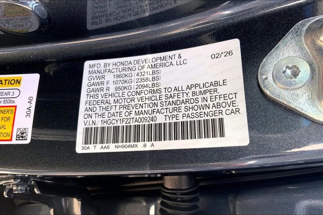 New 2026 Honda Accord LX image 13