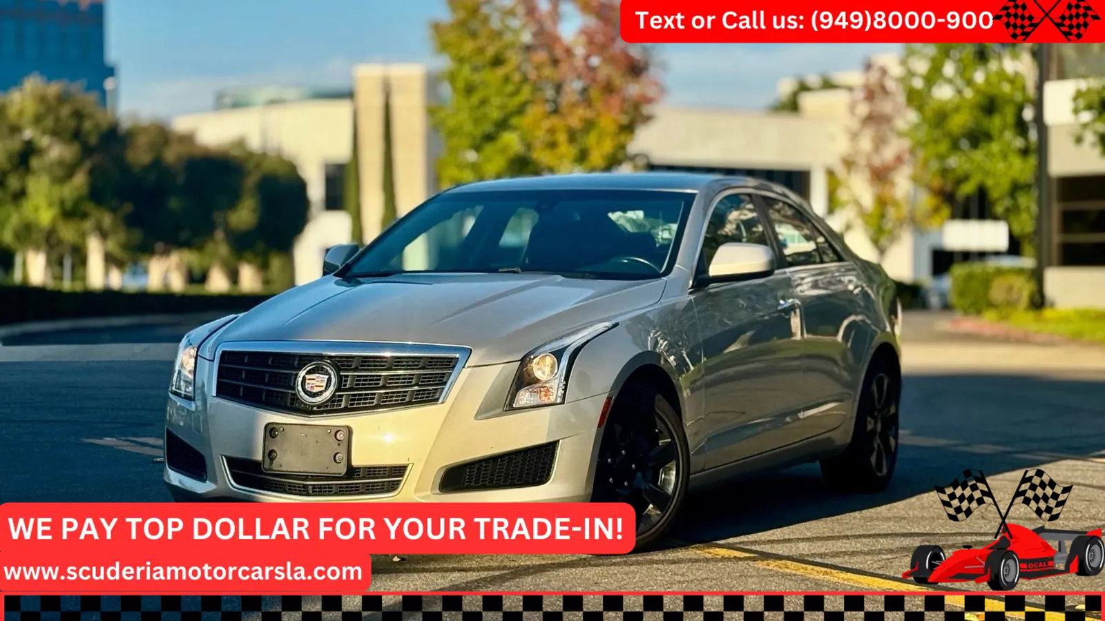 Used 2014 Cadillac ATS 2.0T AWD Sedan