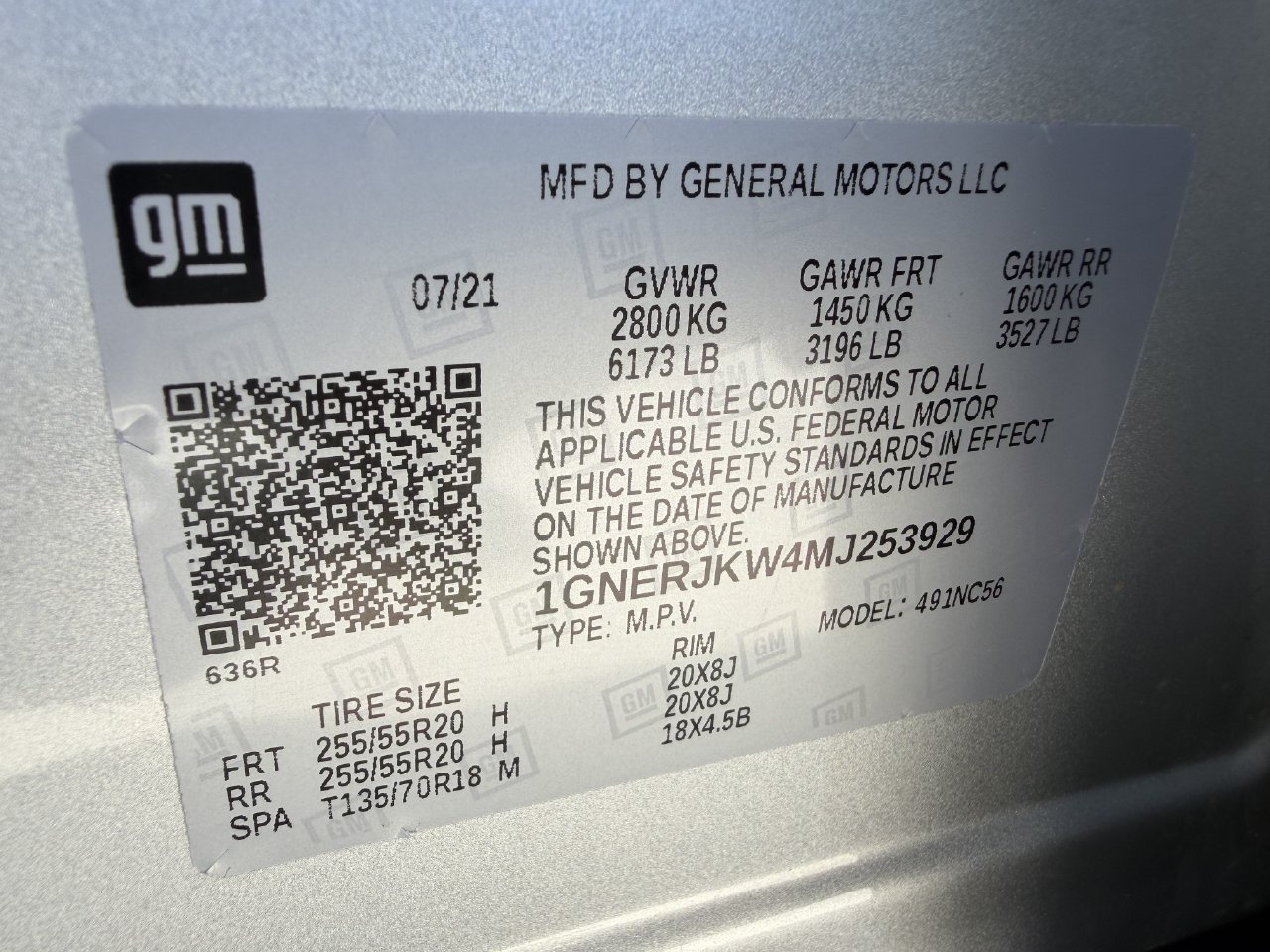 Used 2021 Chevrolet Traverse RS FWD image 31