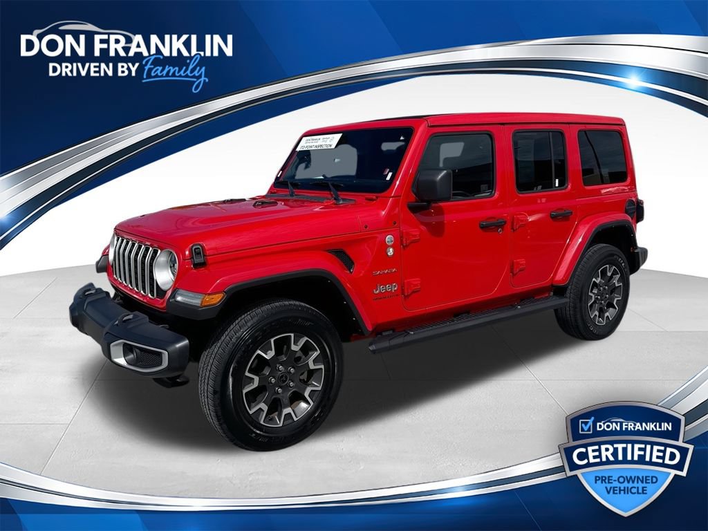 Used 2024 Jeep Wrangler Unlimited Sahara