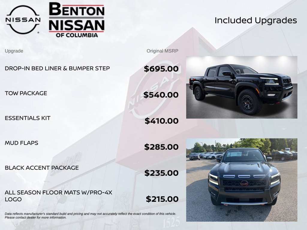 New 2026 Nissan Frontier PRO-4X w/ Tow Package AWD/4WD image 7