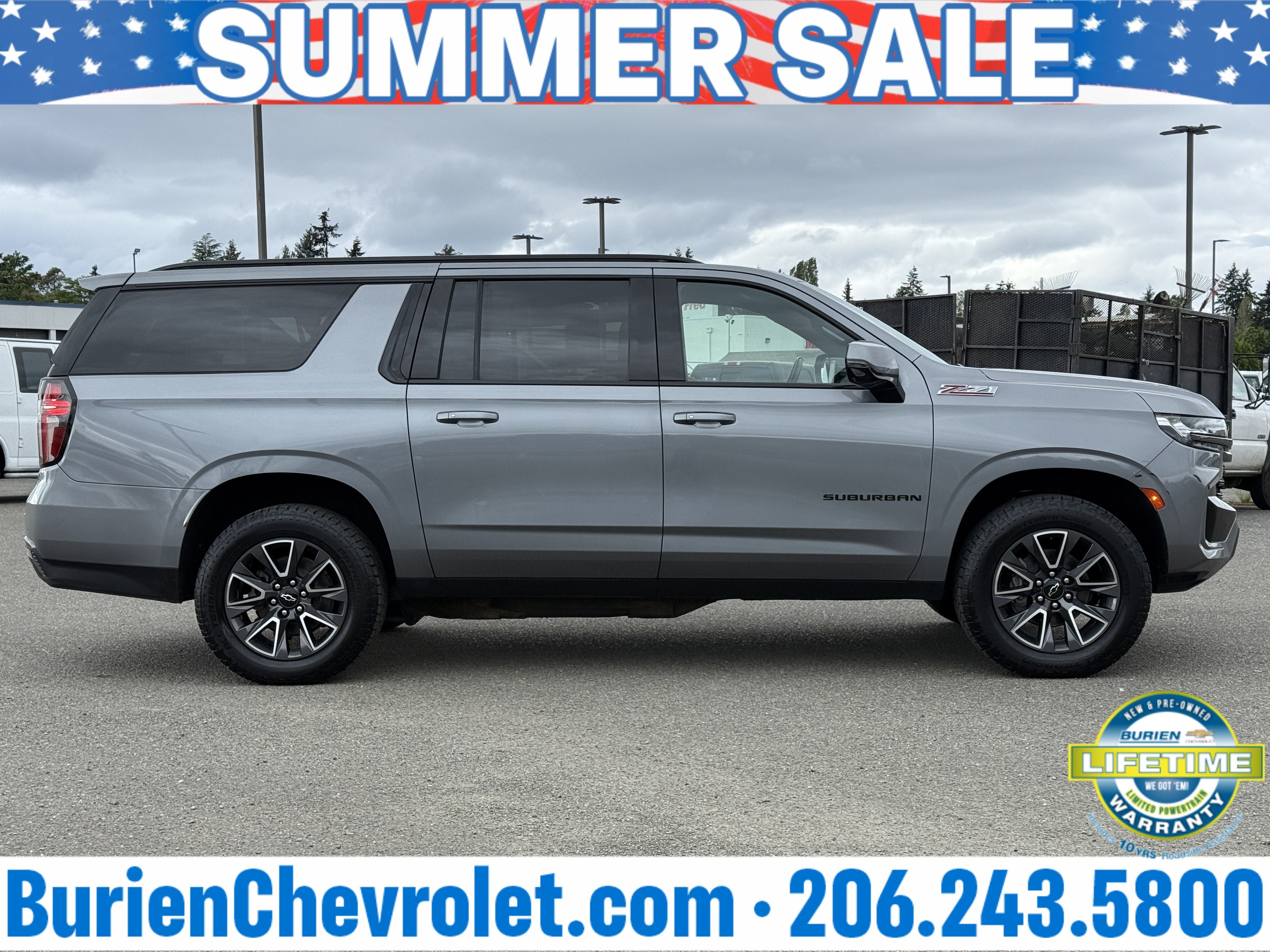 Used 2022 Chevrolet Suburban Z71 w/ Luxury Package AWD/4WD image 6