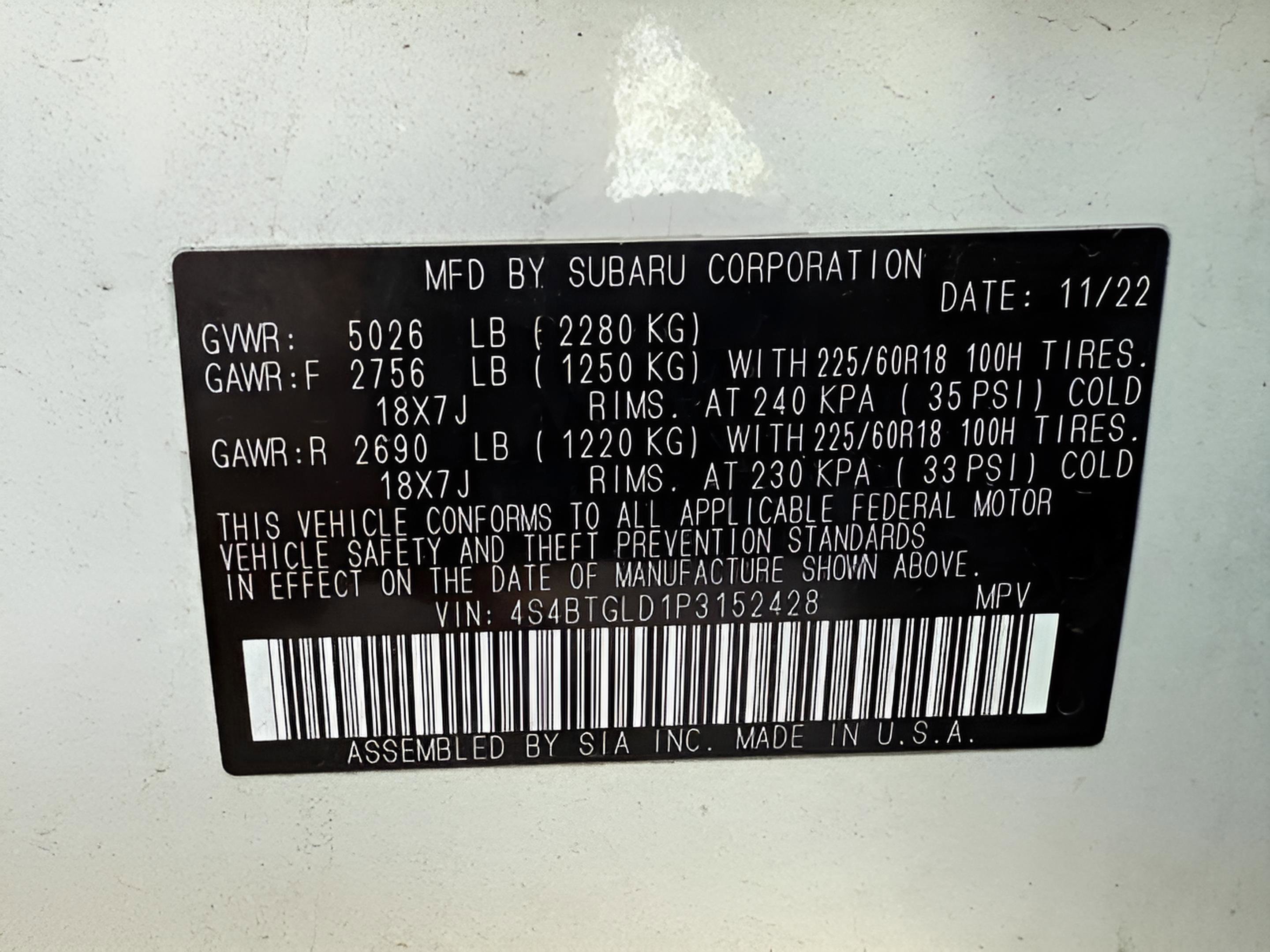 Used 2023 Subaru Outback Onyx Edition XT w/ Popular Package #2 image 29