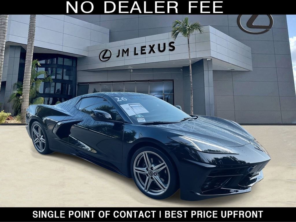Used 2026 Chevrolet Corvette Stingray Convertible w/ 1LT image 1