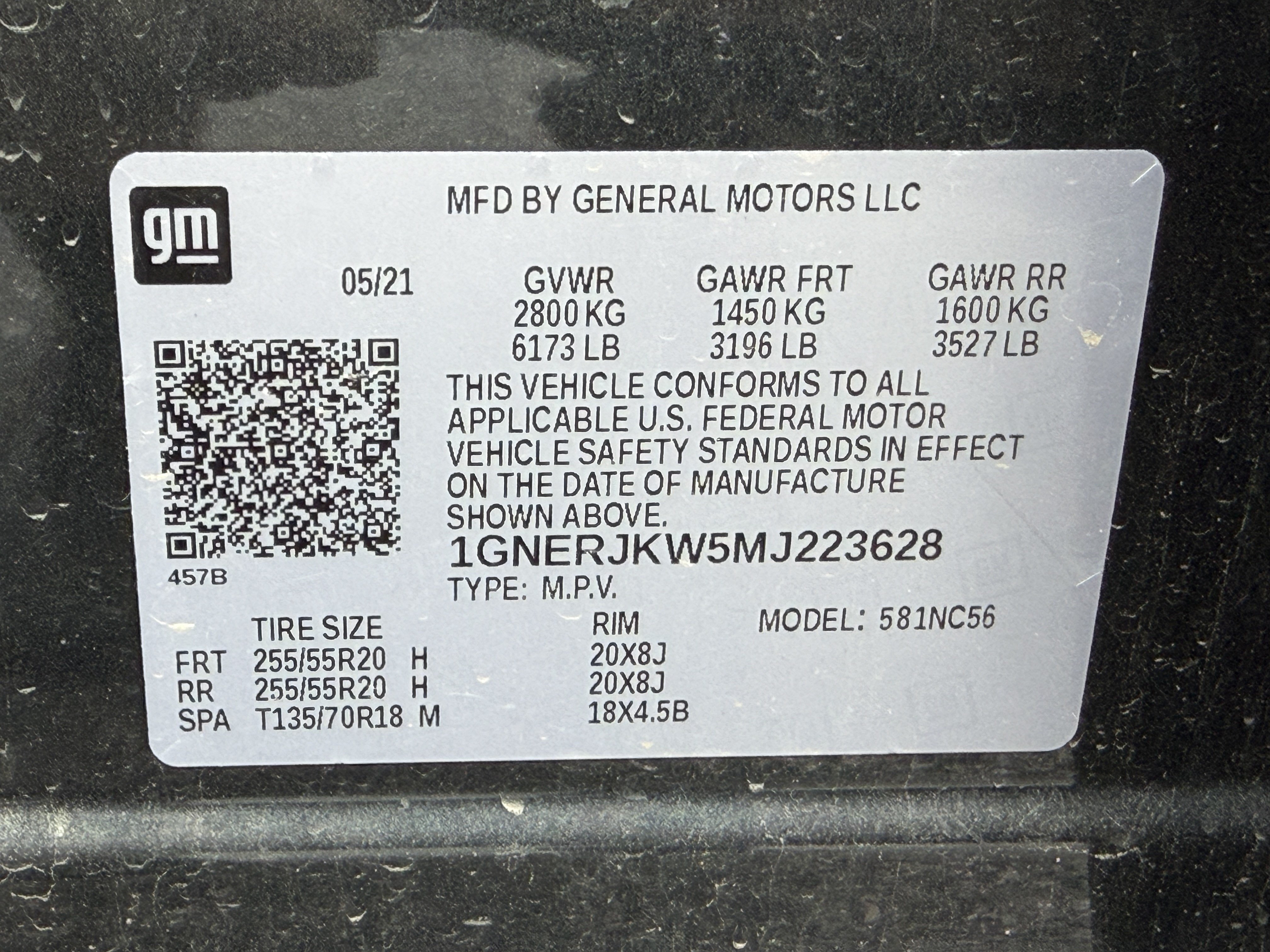 Used 2021 Chevrolet Traverse RS FWD image 17