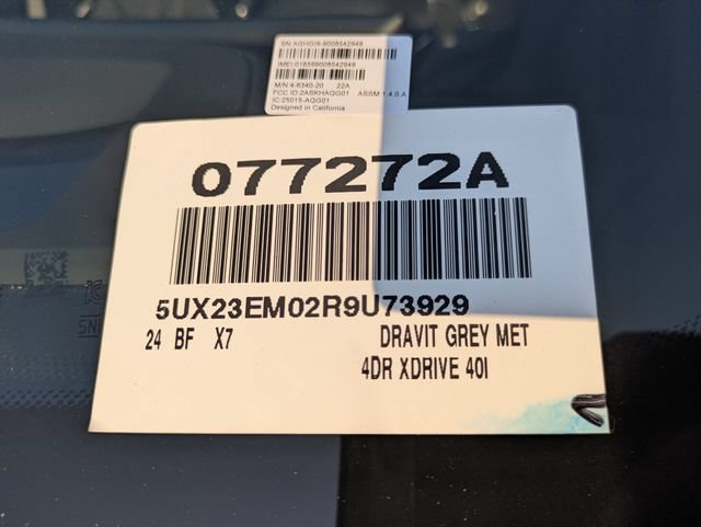 Used 2024 BMW X7 xDrive40i w/ M Sport Package AWD/4WD image 37