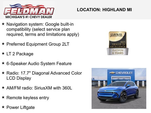 New 2026 Chevrolet Equinox EV LT image 3