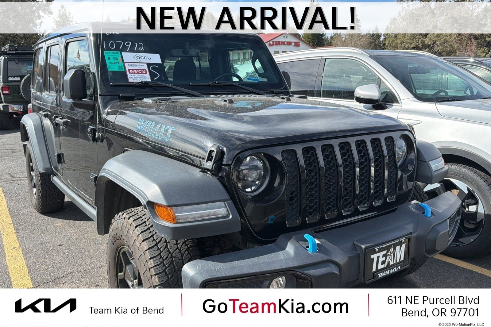 Used 2023 Jeep Wrangler Unlimited w/ Sun & Screen Package
