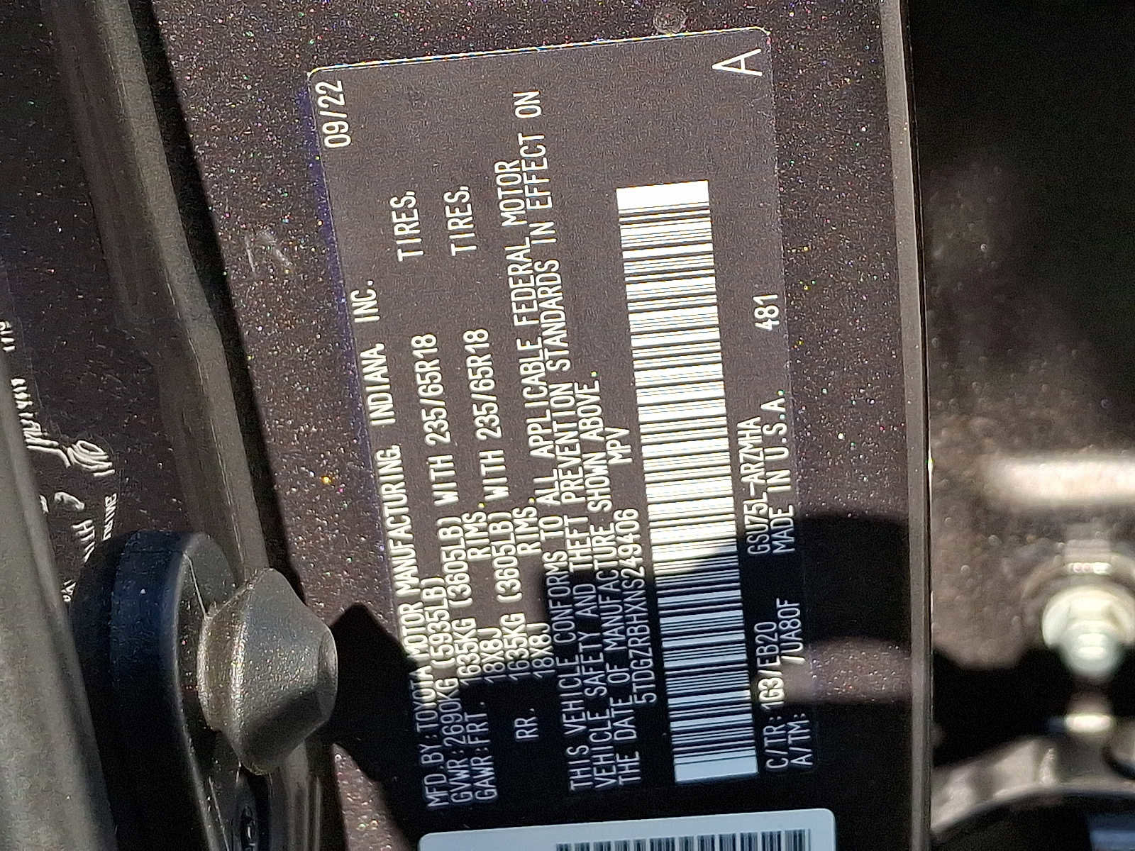 Used 2022 Toyota Highlander XLE image 27