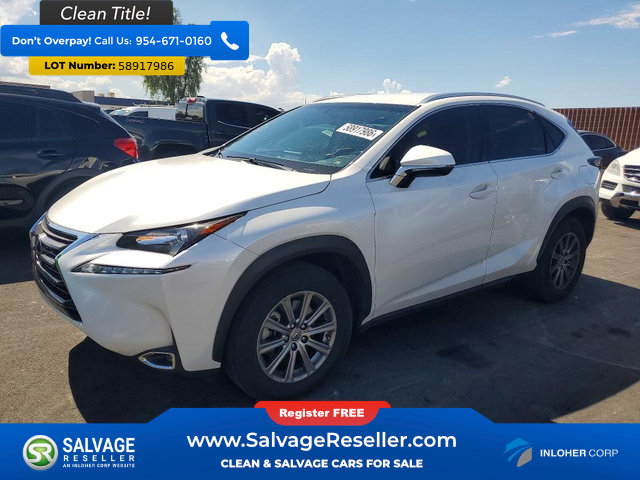Used 2016 Lexus NX 200t FWD w/ Comfort Package