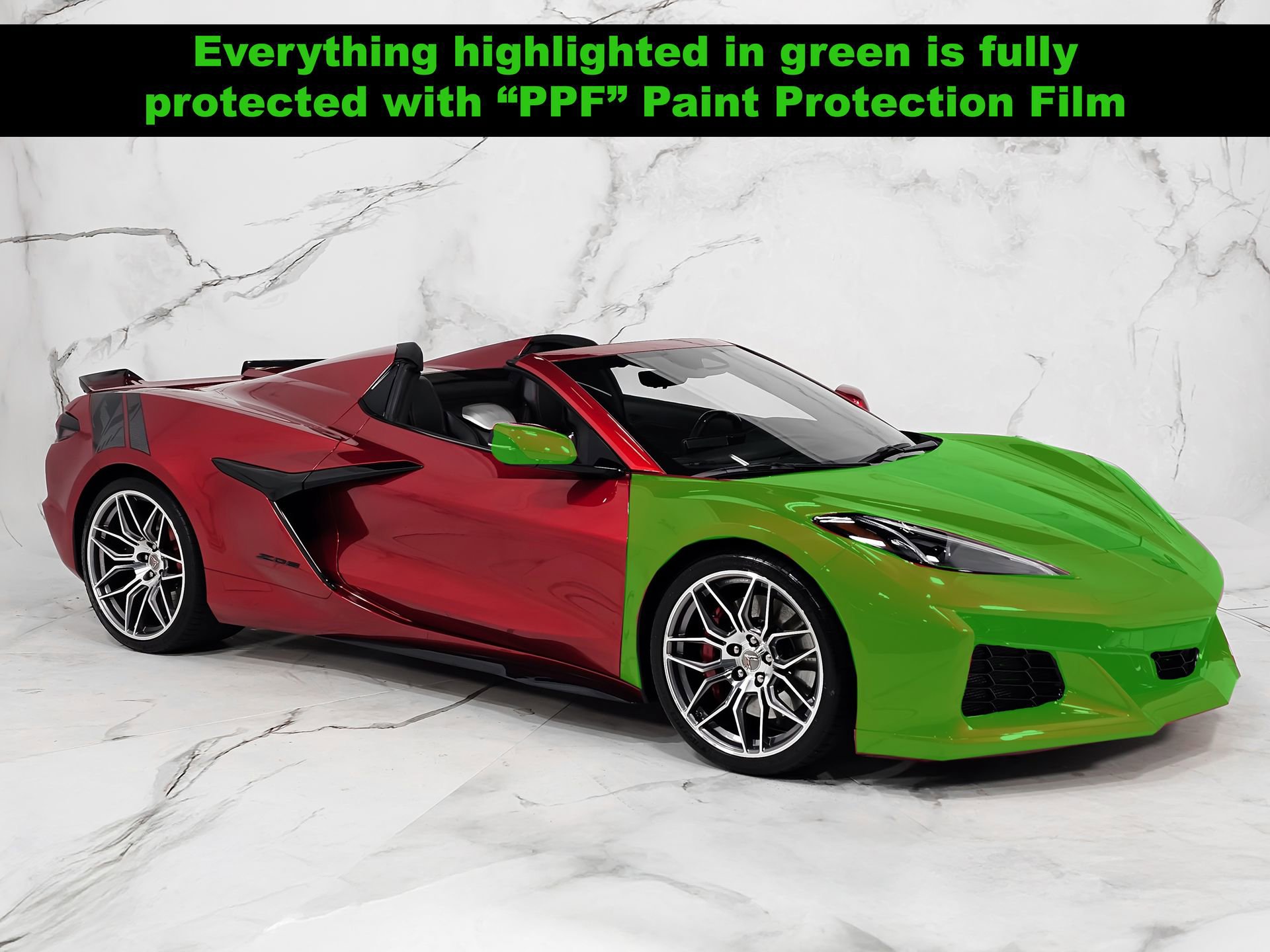 Used 2024 Chevrolet Corvette Z06 w/ Battery Protection Package RWD image 2