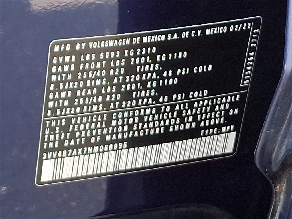 Used 2022 Volkswagen Tiguan SEL R-Line image 29