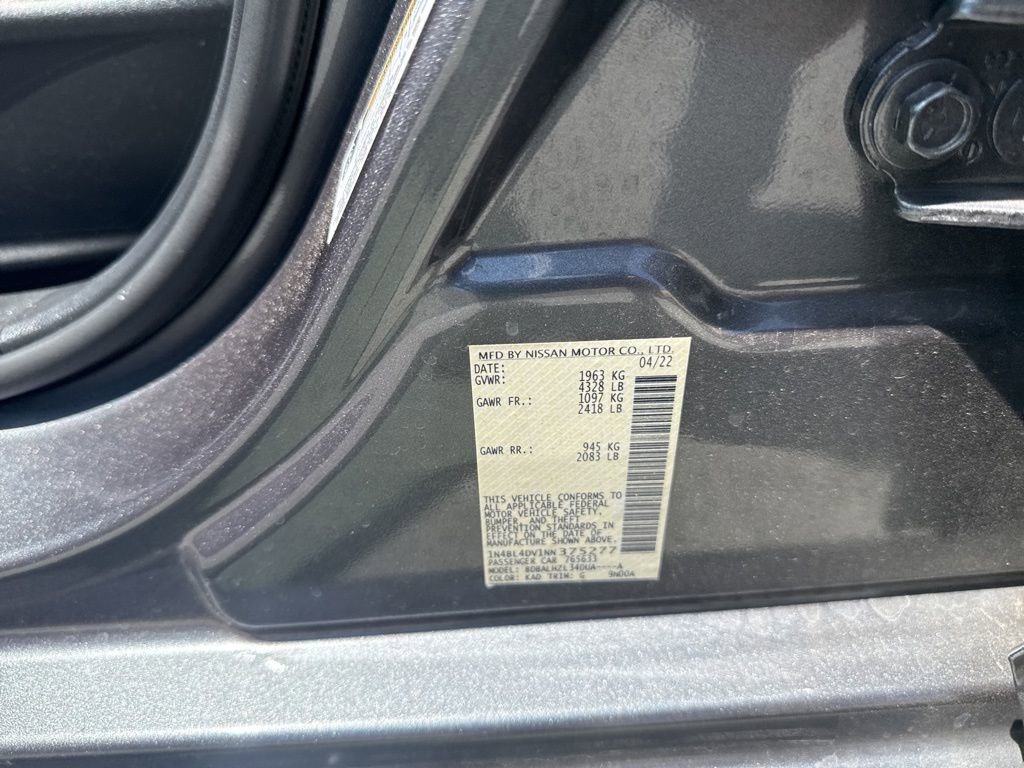Used 2022 Nissan Altima 2.5 SV FWD image 22