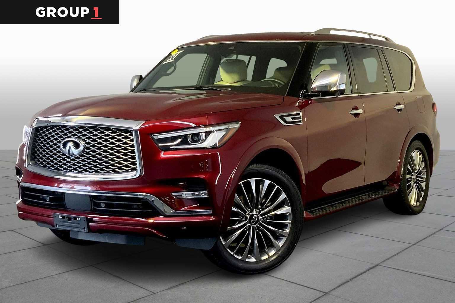 Used 2021 INFINITI QX80 Sensory w/ Cargo Package image 1
