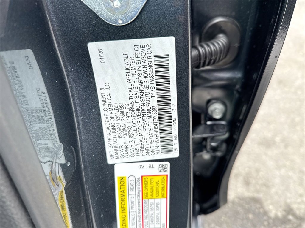 New 2026 Honda Civic Sport Touring image 26