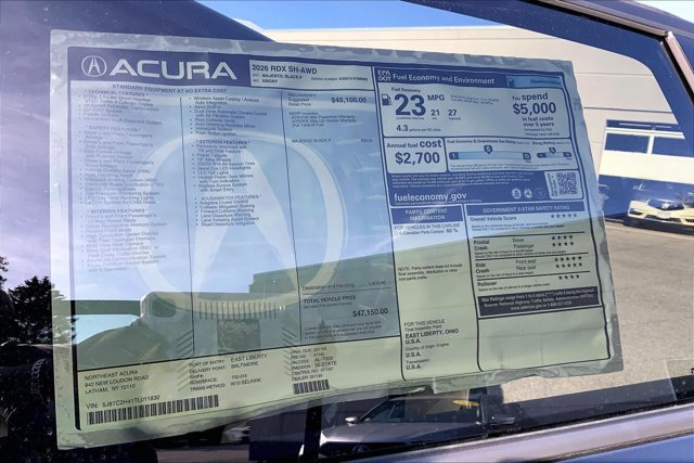 New 2026 Acura RDX SH-AWD image 20