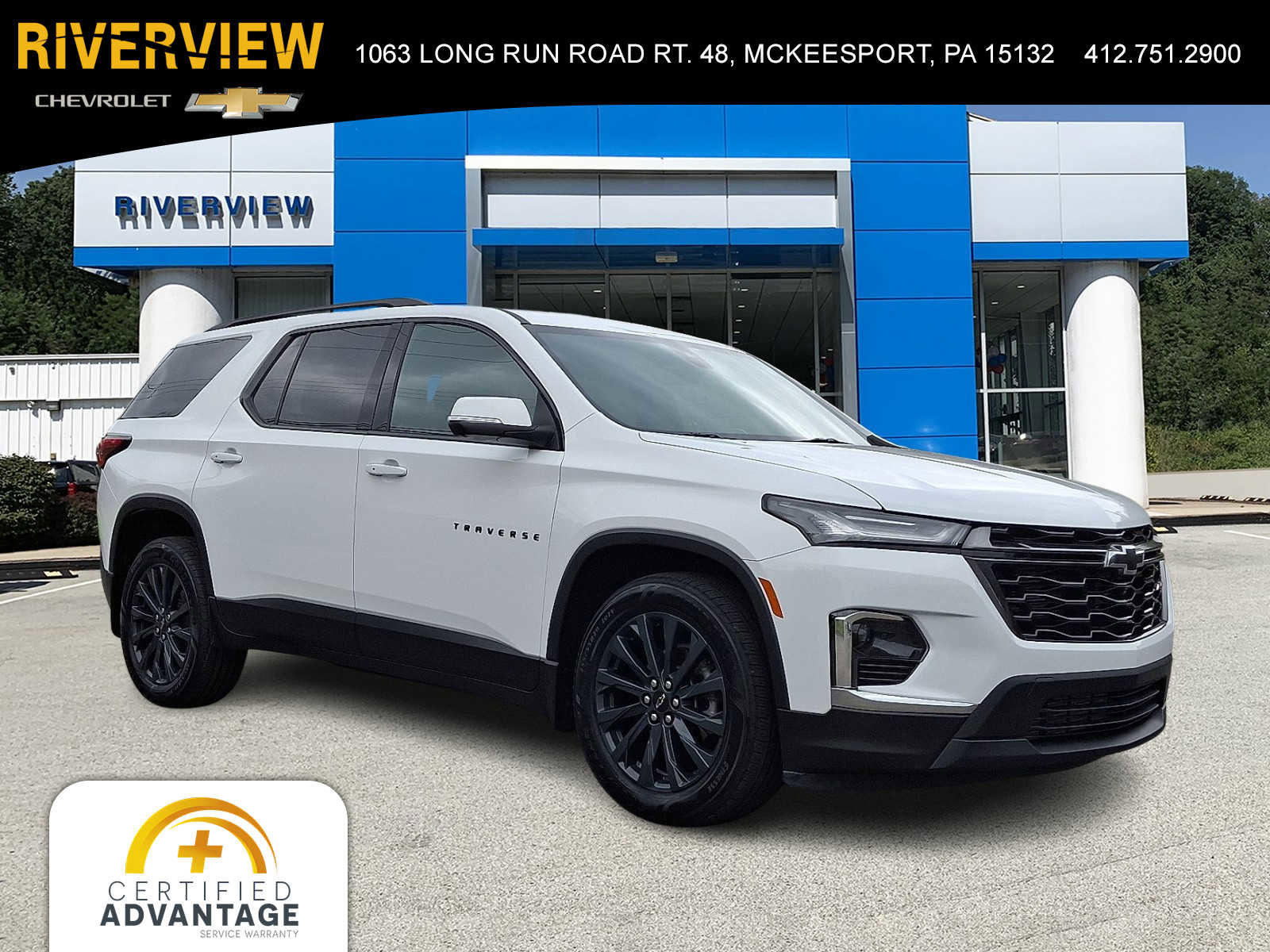 Used 2023 Chevrolet Traverse RS w/ LPO, Floor Liner Package AWD/4WD image 1
