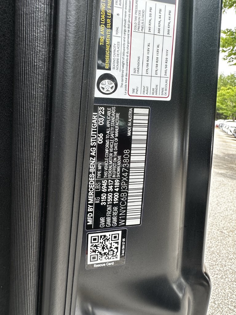 Certified 2023 Mercedes-Benz G 550 w/ G Manufaktur Interior Package image 36