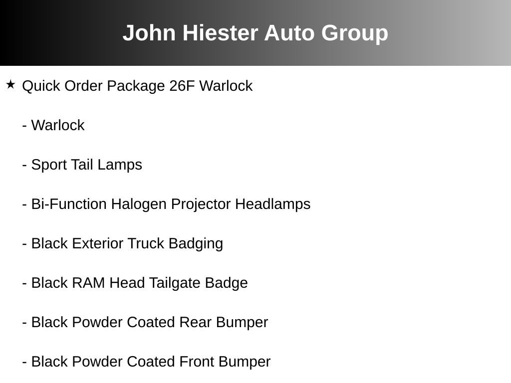 Certified 2022 RAM 1500 Warlock w/ Electronics Group AWD/4WD image 20
