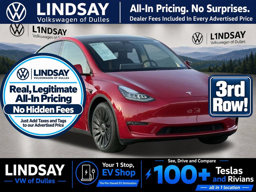 Used 2021 Tesla Model Y Long Range AWD/4WD image 1