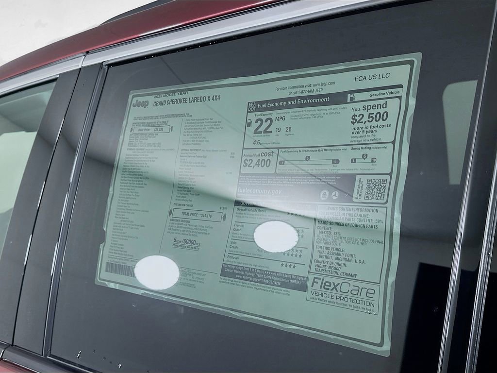 New 2025 Jeep Grand Cherokee Laredo X w/ Luxury Tech Group I image 20