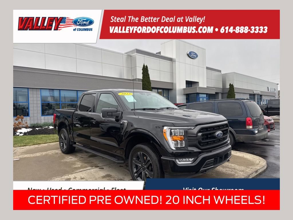 Certified 2023 Ford F150 XLT w/ Equipment Group 302A High image 1
