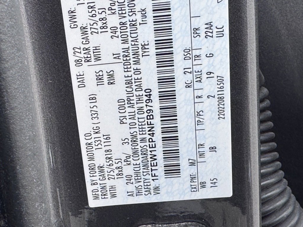 Used 2022 Ford F150 XL w/ STX Appearance Package image 41