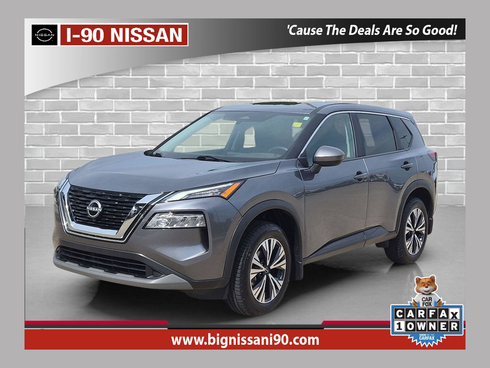 Certified 2023 Nissan Rogue SV AWD/4WD image 1