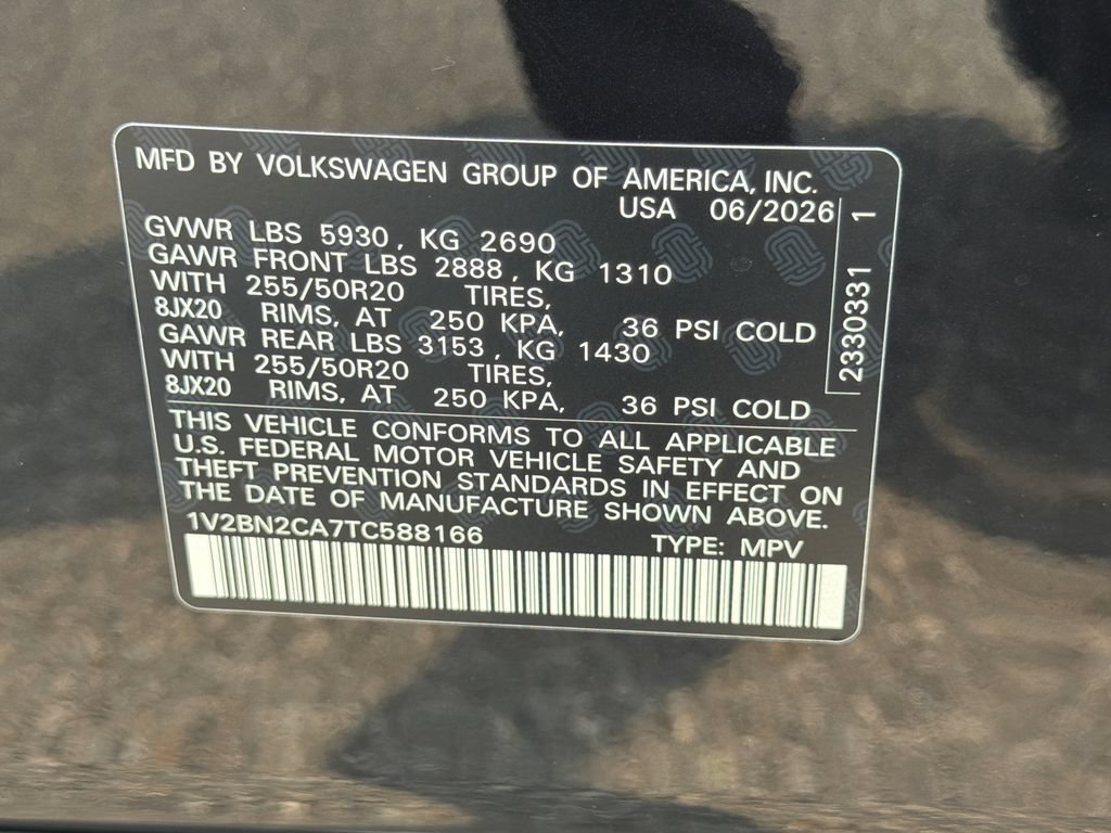 New 2026 Volkswagen Atlas SEL AWD/4WD image 31