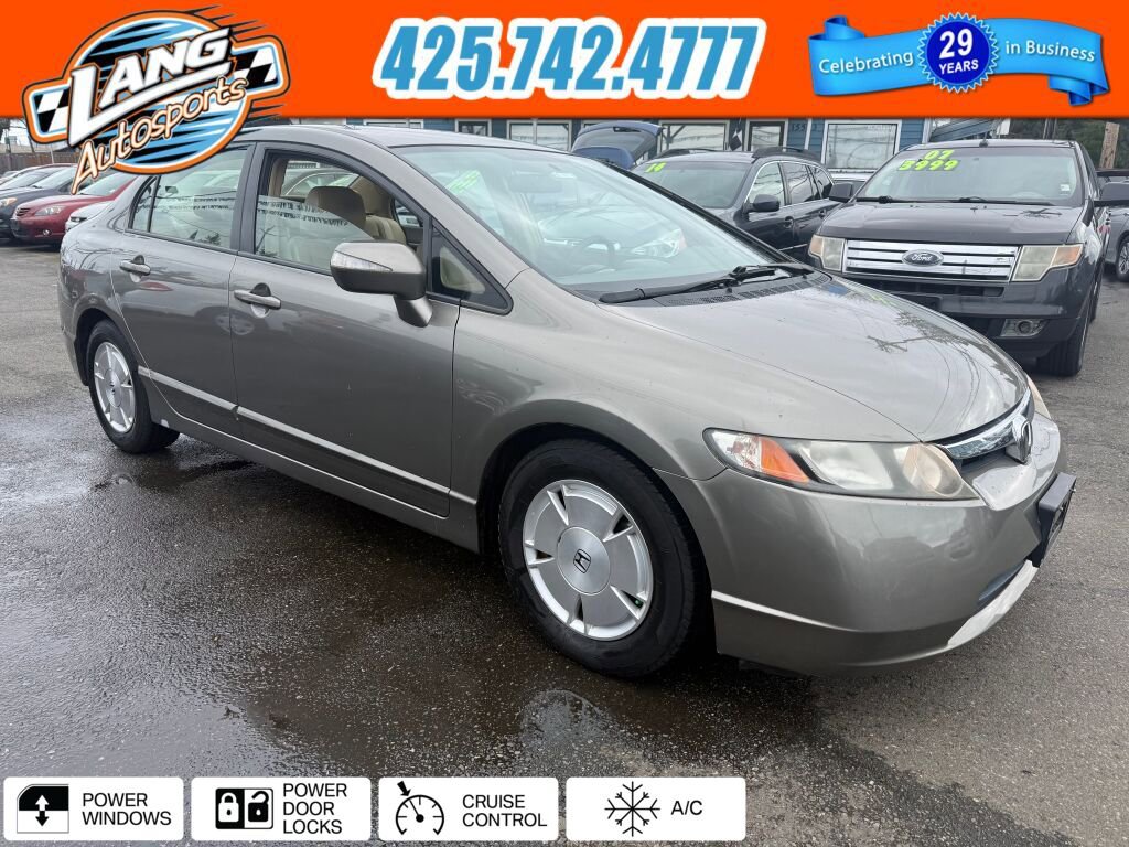 Used 2008 Honda Civic Hybrid Sedan w/ Navigation image 1
