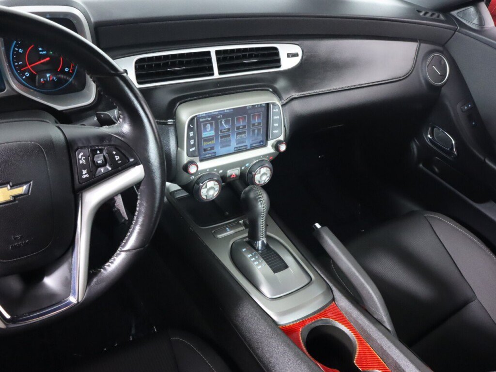Used 2015 Chevrolet Camaro LT w/ LPO, Black Appearance Package RWD image 28