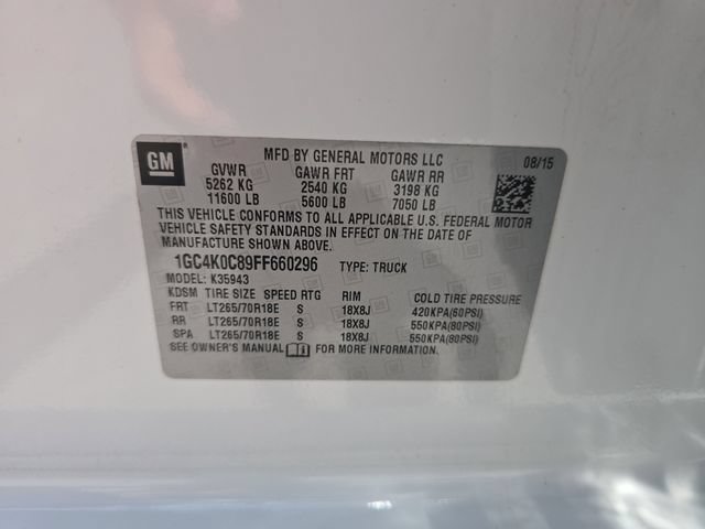 Certified 2015 Chevrolet Silverado 3500 LTZ w/ Duramax Plus Package AWD/4WD image 31