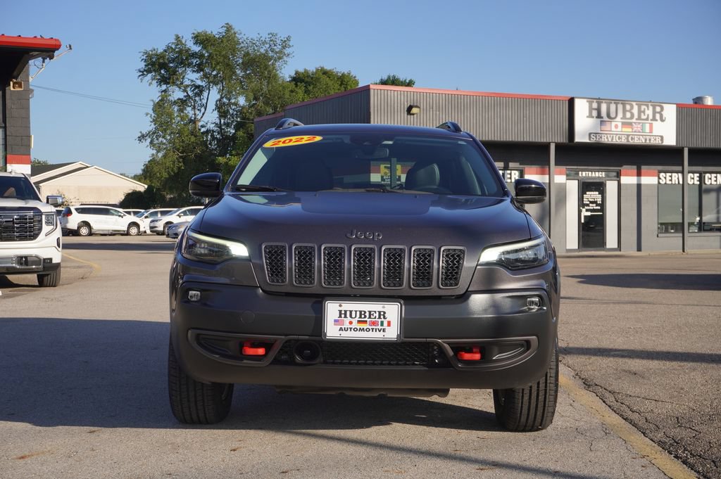 Used 2022 Jeep Cherokee Trailhawk w/ Sound & Nav Group AWD/4WD image 2