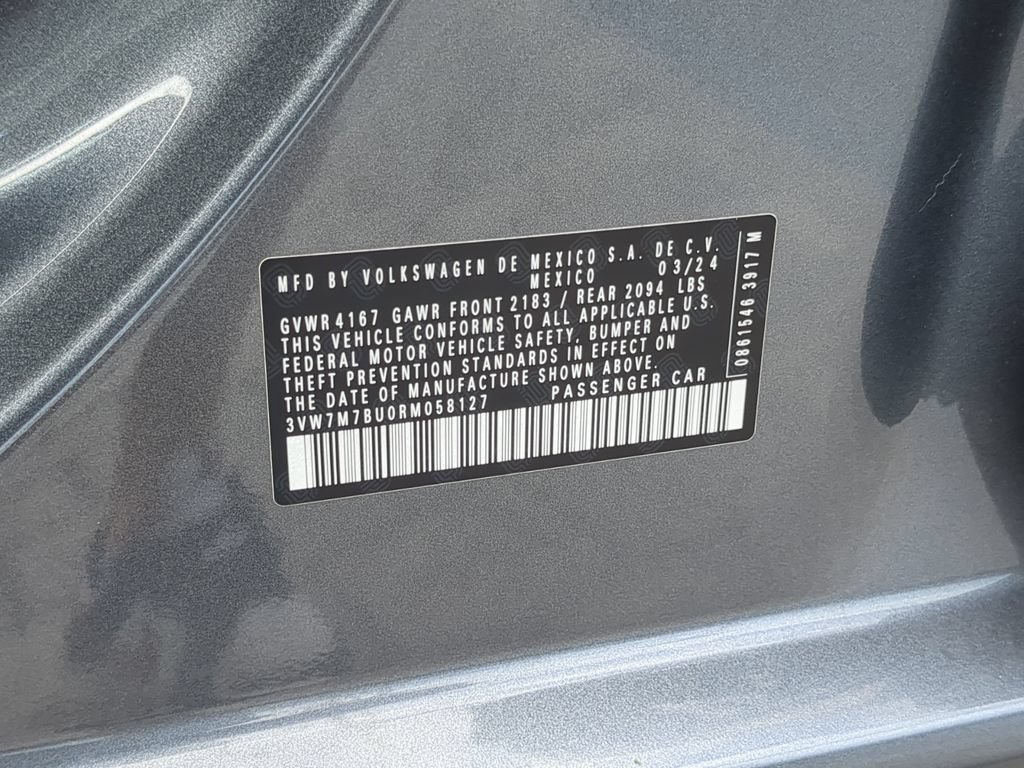Used 2024 Volkswagen Jetta SE w/ Panoramic Sunroof Package FWD image 36