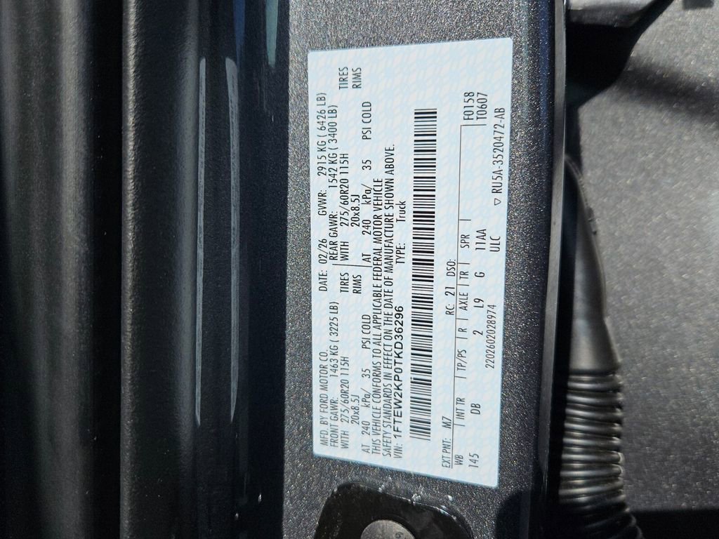 New 2026 Ford F150 STX w/ Equipment Group 200A image 18