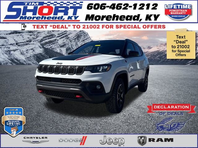 New 2026 Jeep Compass Trailhawk w/ Sun, Sound & Navigation Group