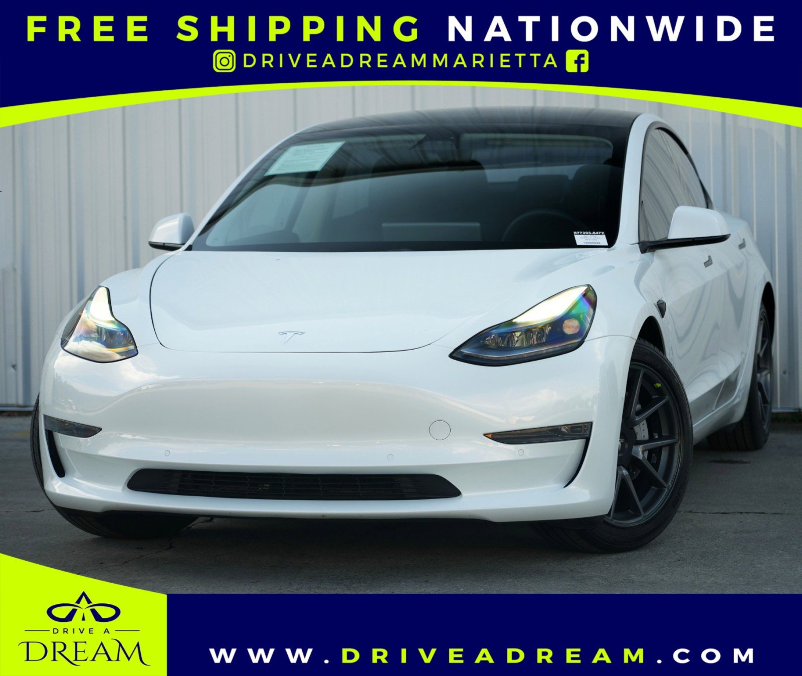 Used 2021 Tesla Model 3 Standard Range Plus