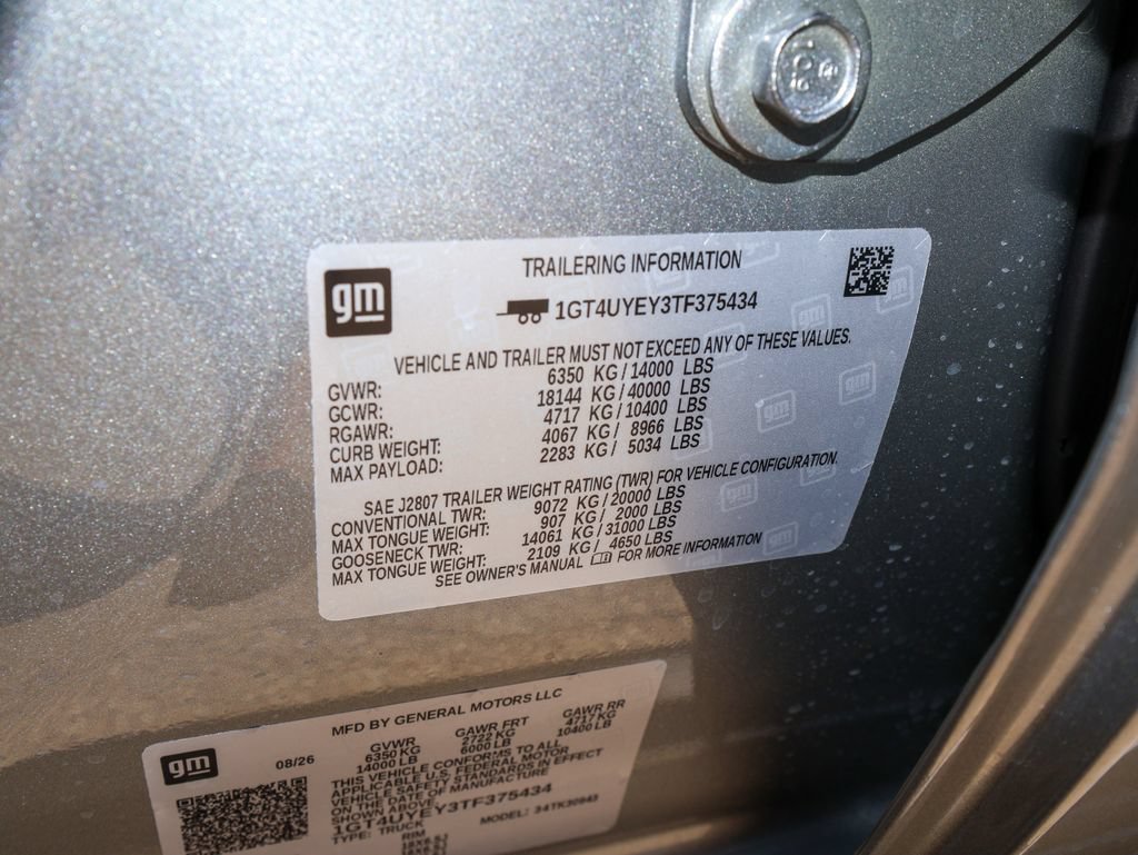 New 2026 GMC Sierra 3500 Denali Ultimate AWD/4WD image 37