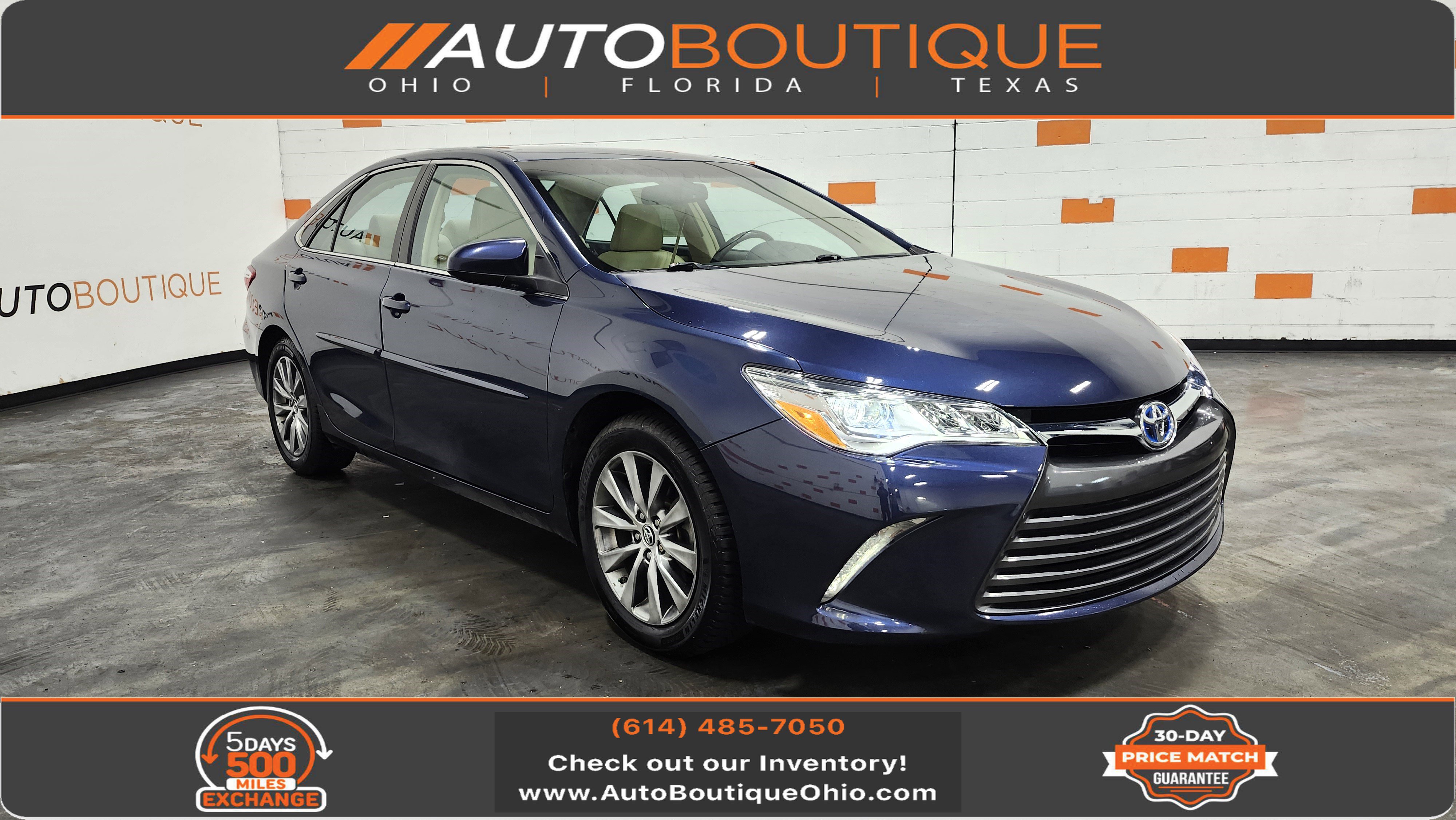 Used 2015 Toyota Camry XLE image 1