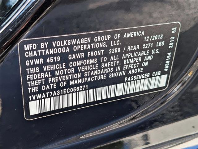 Used 2014 Volkswagen Passat 1.8T Wolfsburg Edition image 22