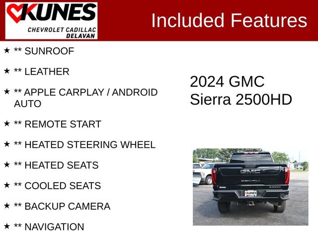 Used 2024 GMC Sierra 2500 Denali Ultimate AWD/4WD image 3