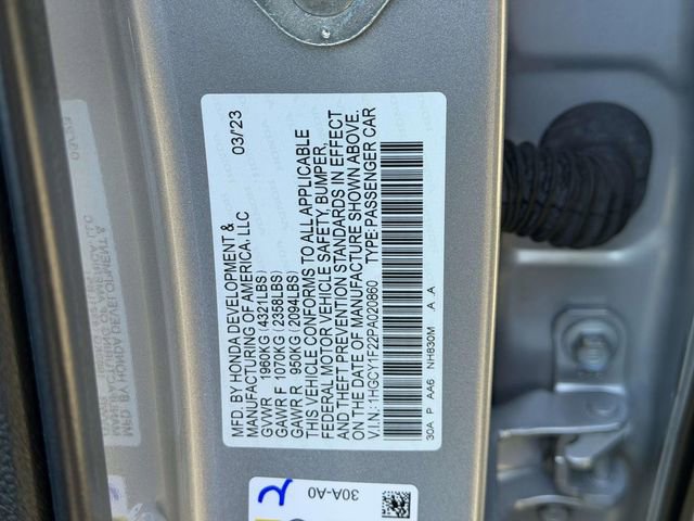 Certified 2023 Honda Accord LX image 17