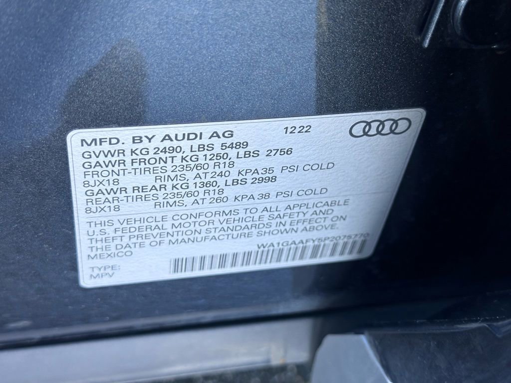Used 2023 Audi Q5 2.0T Premium w/ Convenience Package image 23