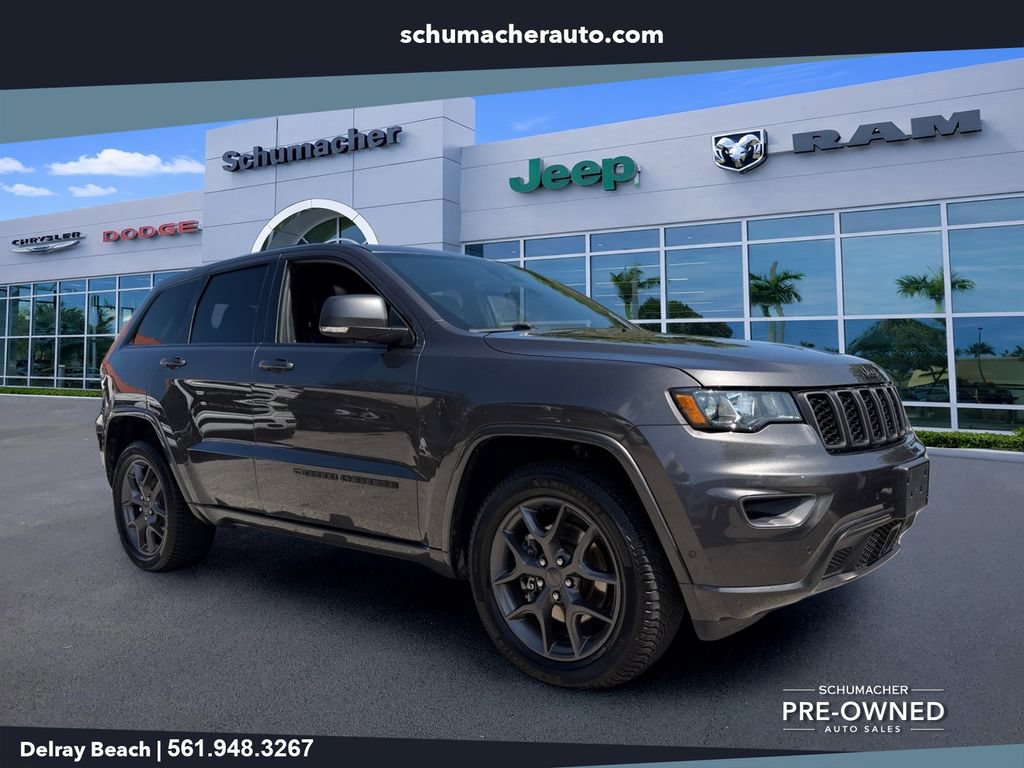 Certified 2021 Jeep Grand Cherokee Limited w/ Quick Order Package 28K 80th