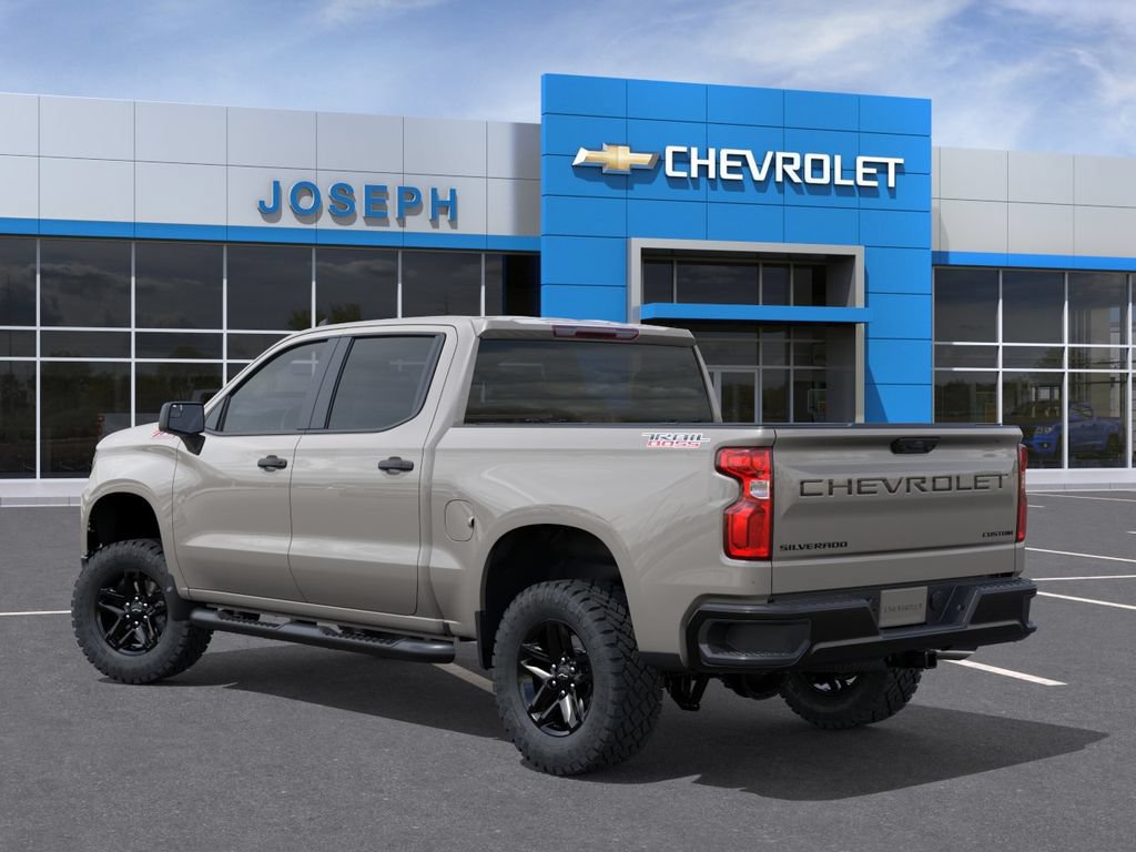 New 2026 Chevrolet Silverado 1500 Custom Trail Boss w/ LPO, Dark Essentials Package AWD/4WD image 3
