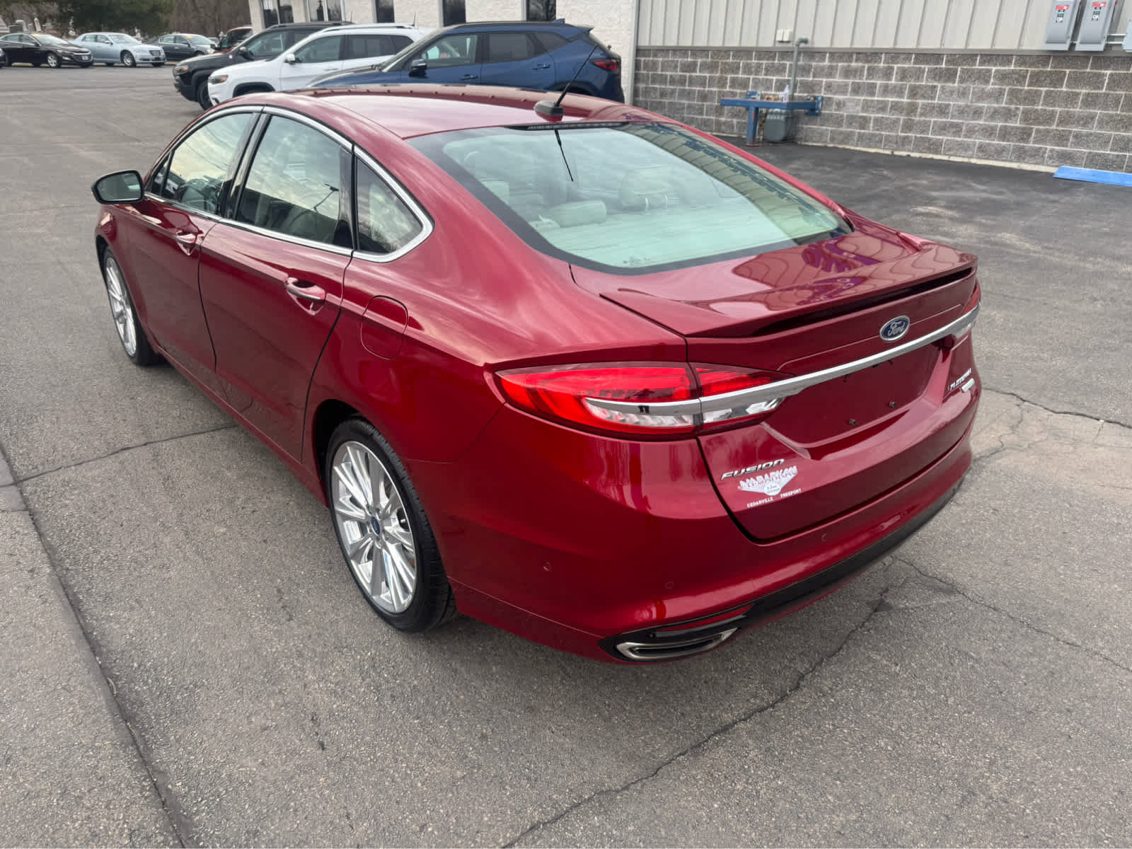 Used 2018 Ford Fusion Platinum FWD image 5