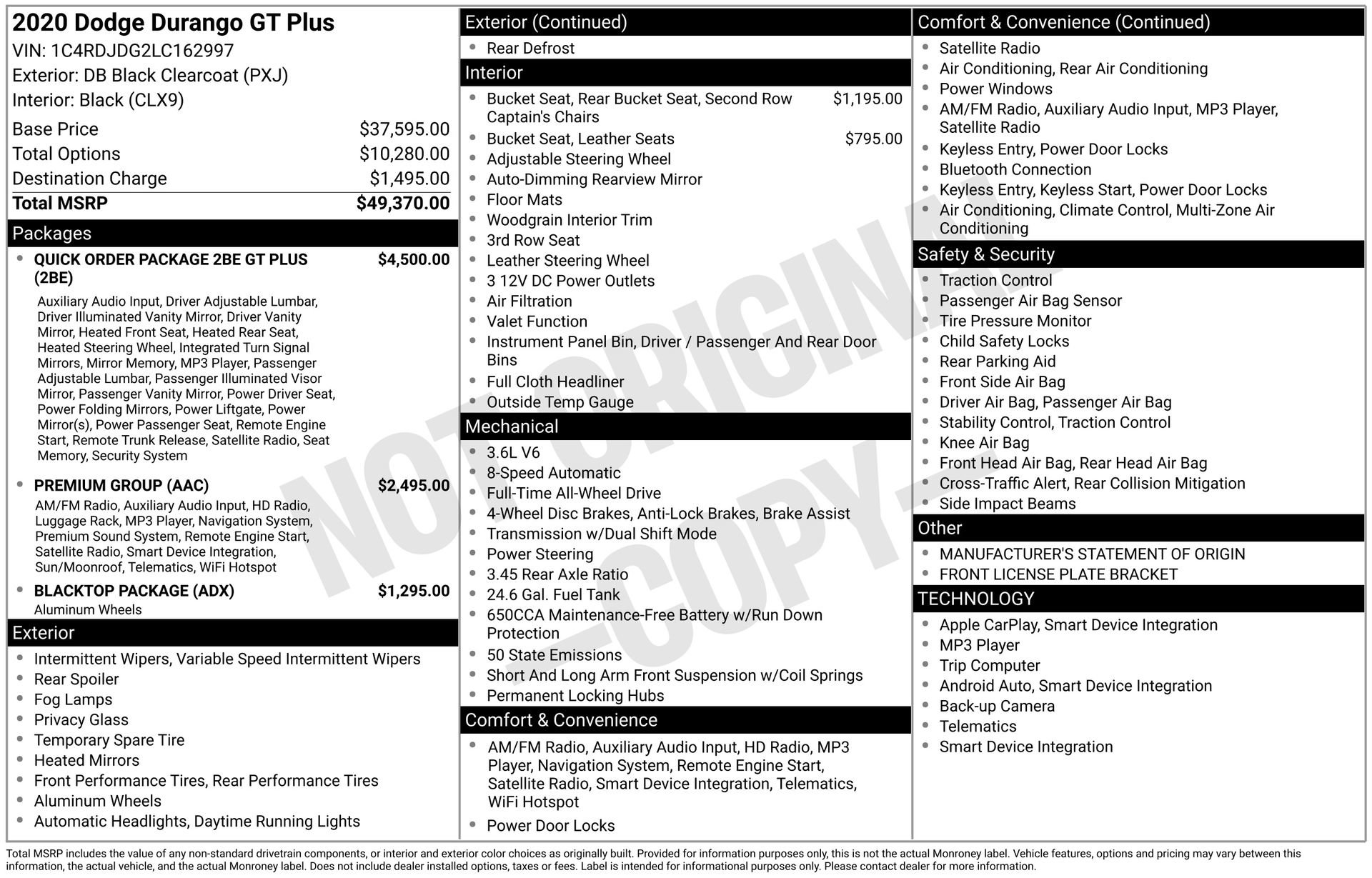 Used 2020 Dodge Durango GT image 4