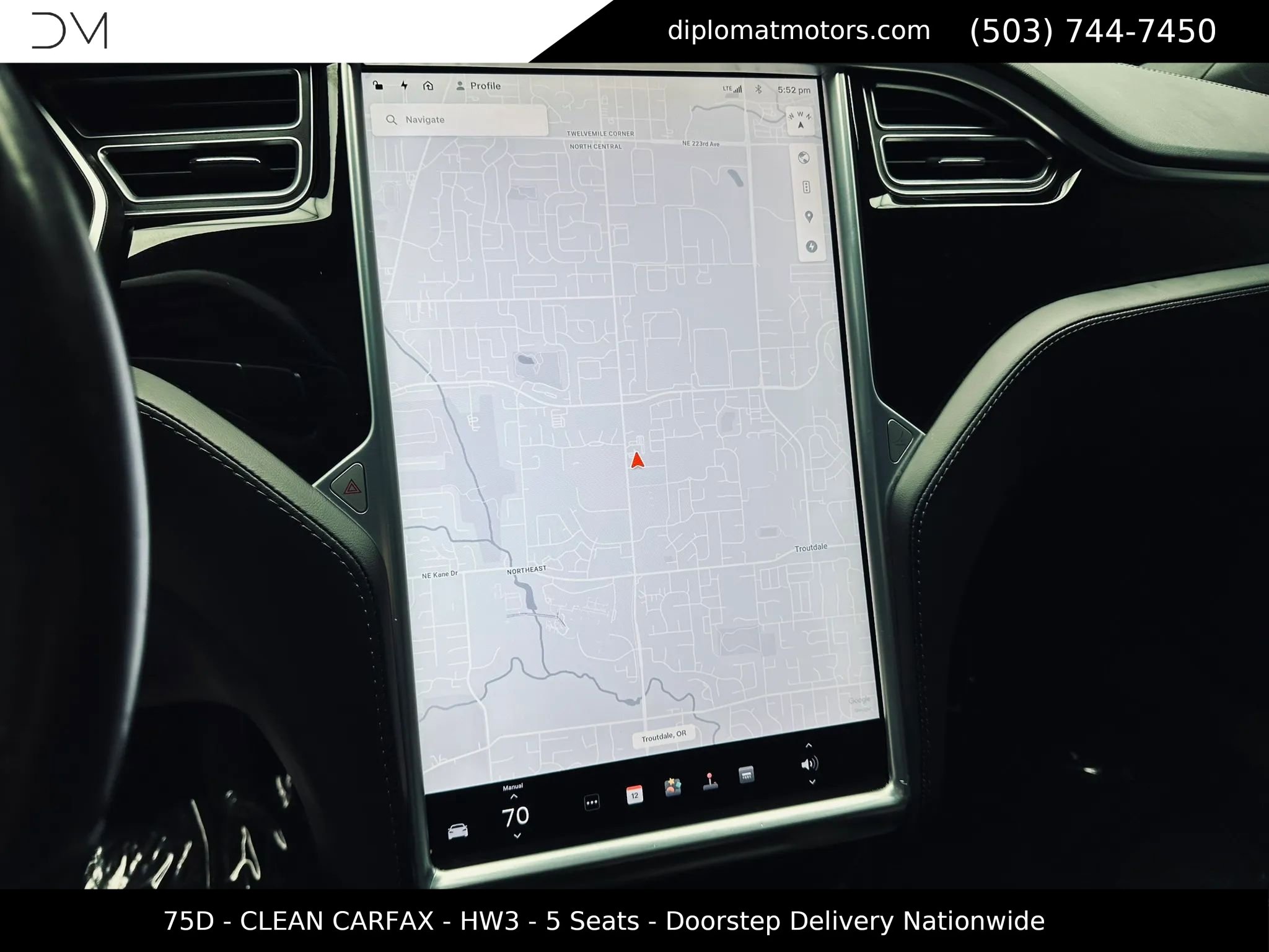Used 2018 Tesla Model S 75D AWD/4WD image 32