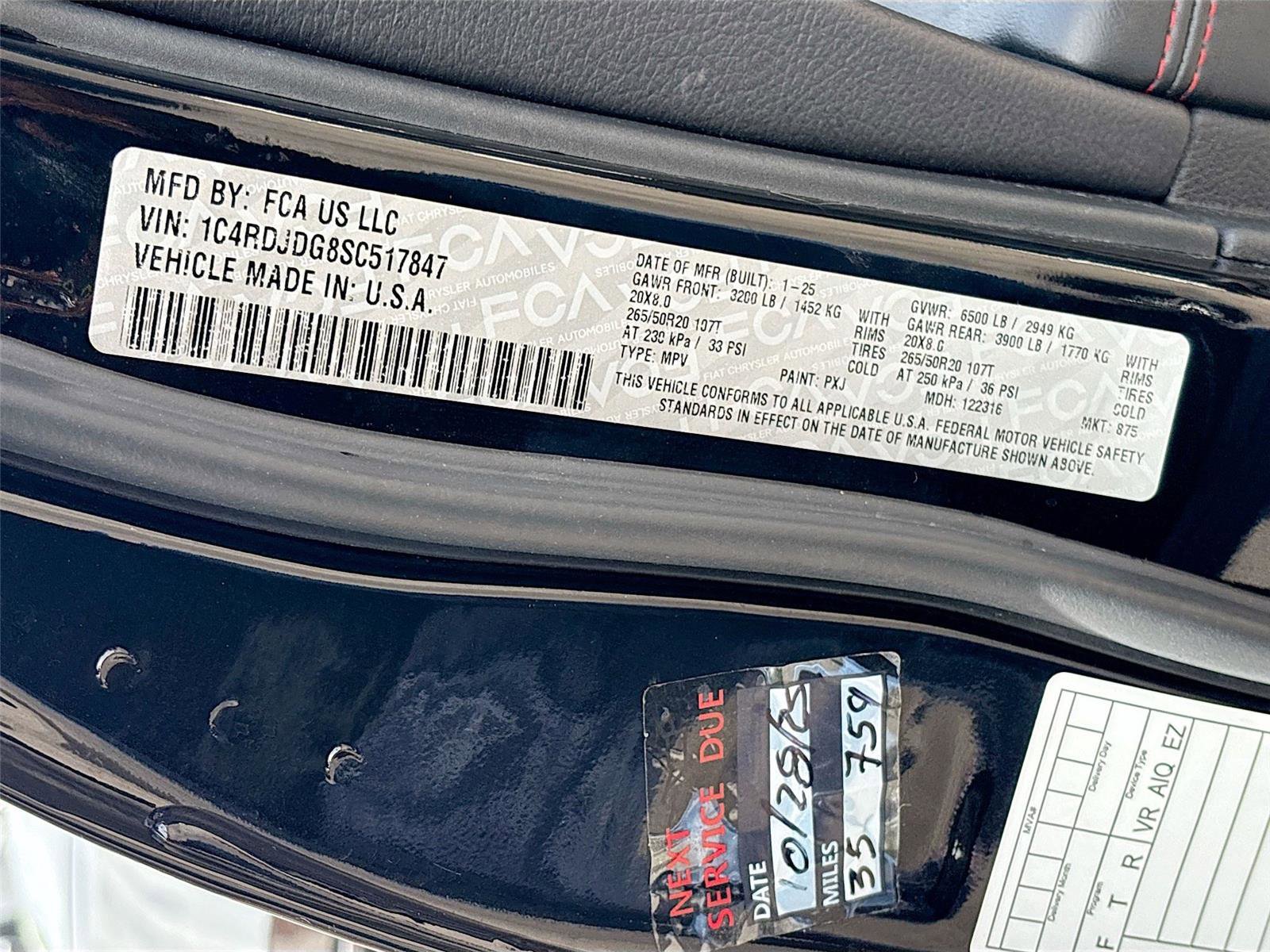 Used 2025 Dodge Durango GT AWD/4WD image 34